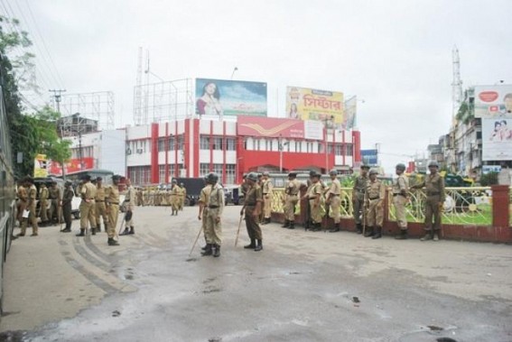 General strike affects the transportation in Tripura